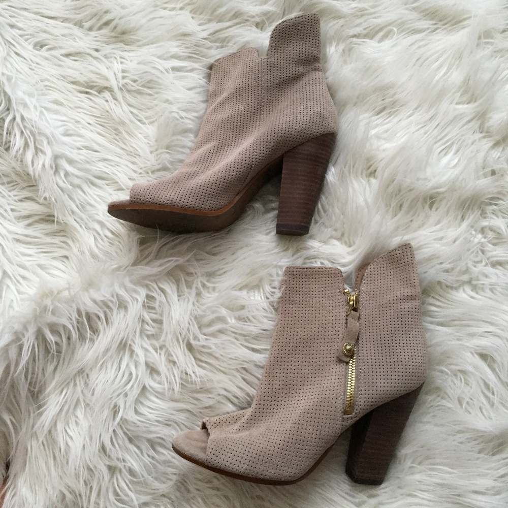 Guess Open Toe Suede Boot - image 3